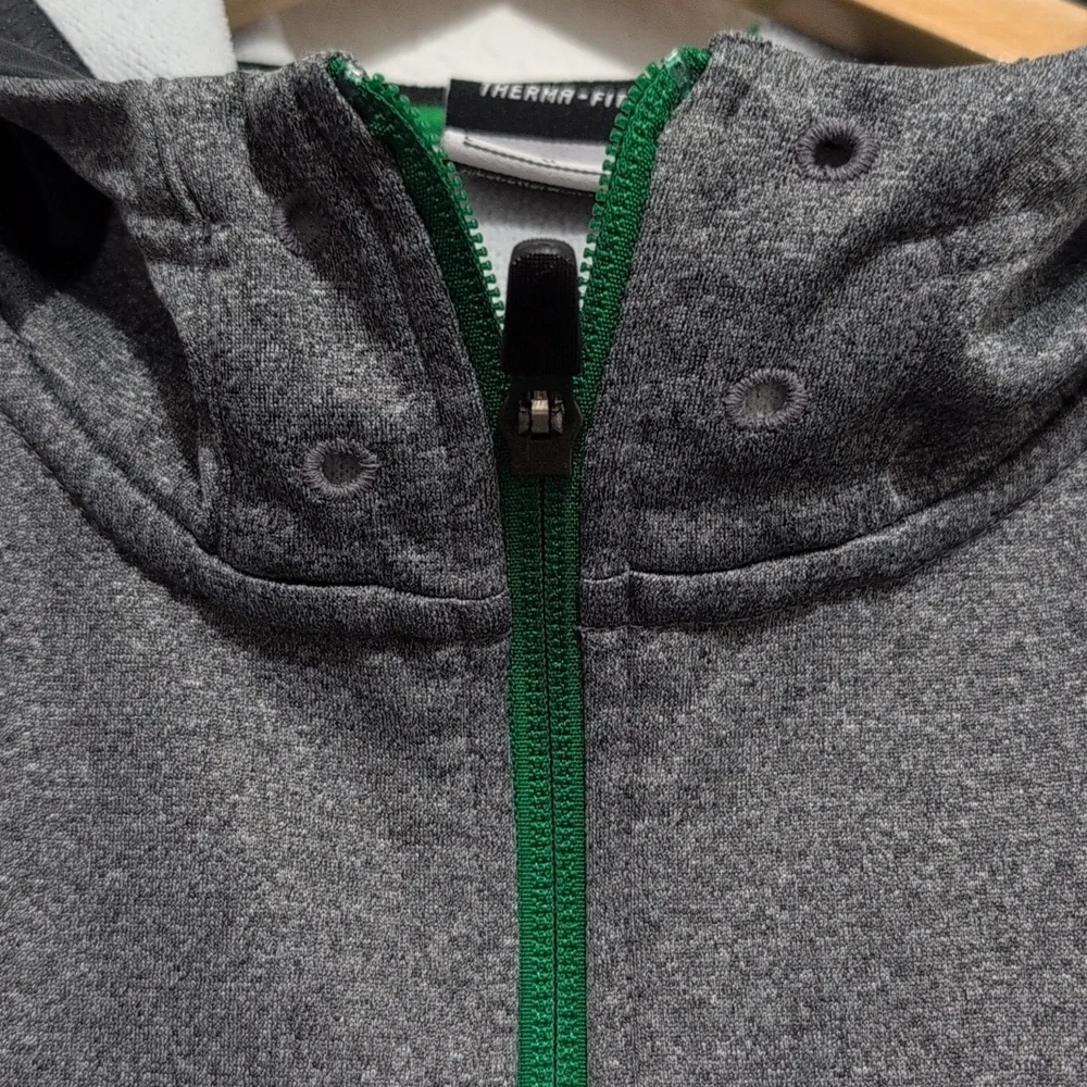 Nike Therma-Fit Brasil Zip Up Hoodie Jacket Mens Sze Large Soccer Futbol Warm Up